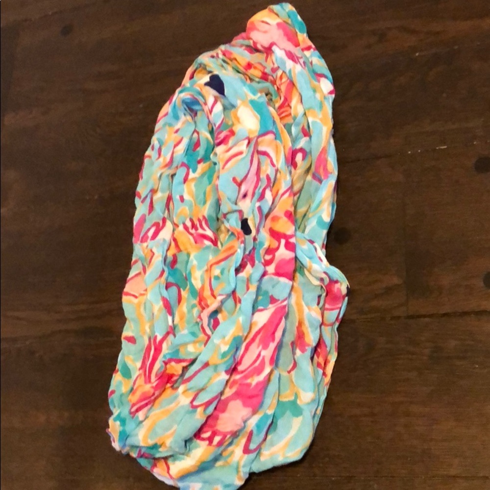 Flamingo Lilly Pulitzer infinity scarf